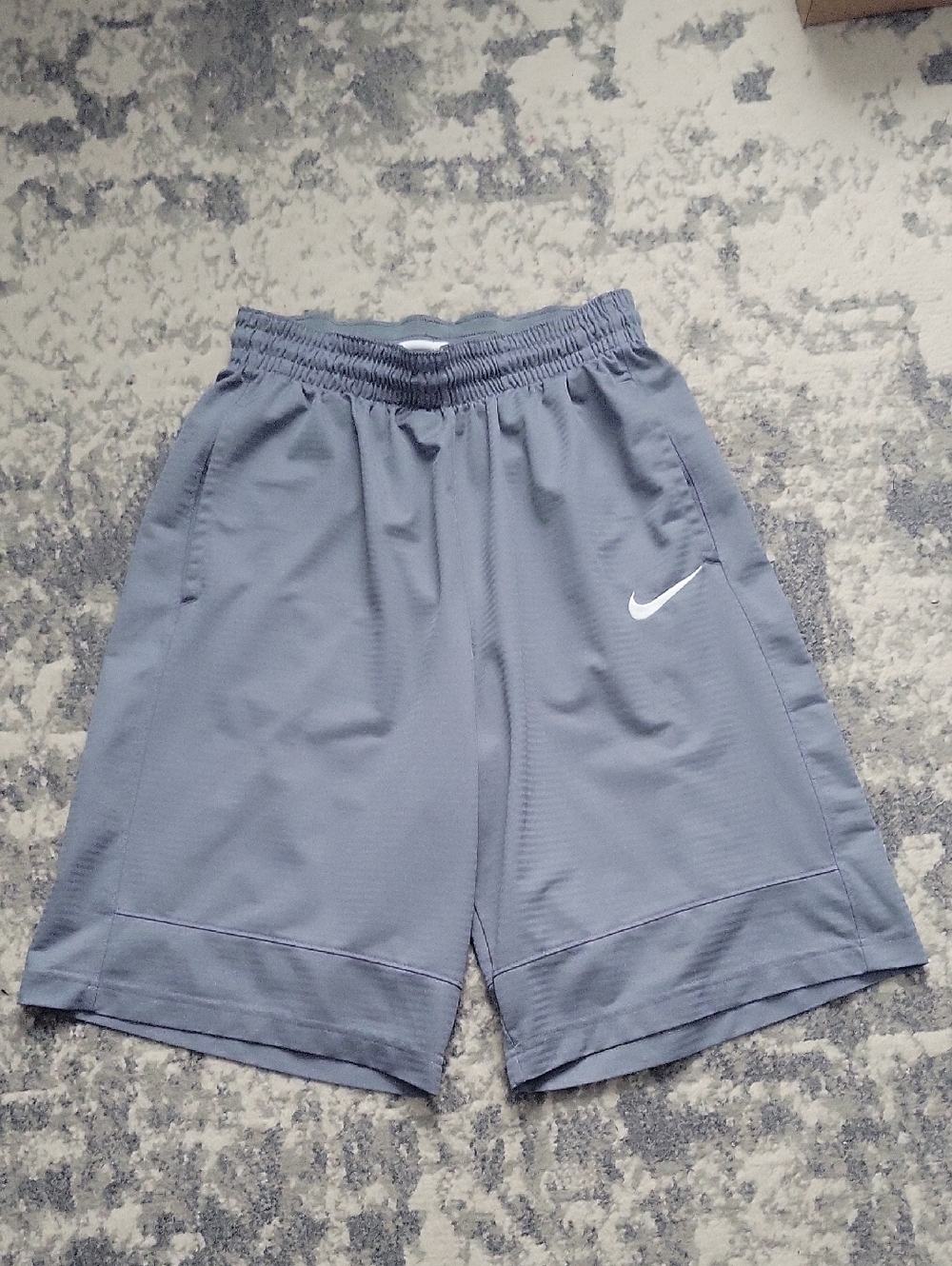 Nike Men's Grey Performance Athletic Shorts